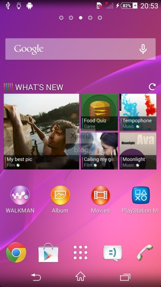 Transparent Status bar - Android 4.4.2 KitKat Stock Feature in Sony D6503