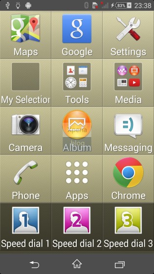 New Simple Home Settings in Sony D6503 Android 4.4.2 KitKat Xperia UI