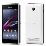 g1Xperia E1 and Xperia E1 Dual - White Color