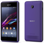 Xperia E1 and Xperia E1 Dual - Purple Color