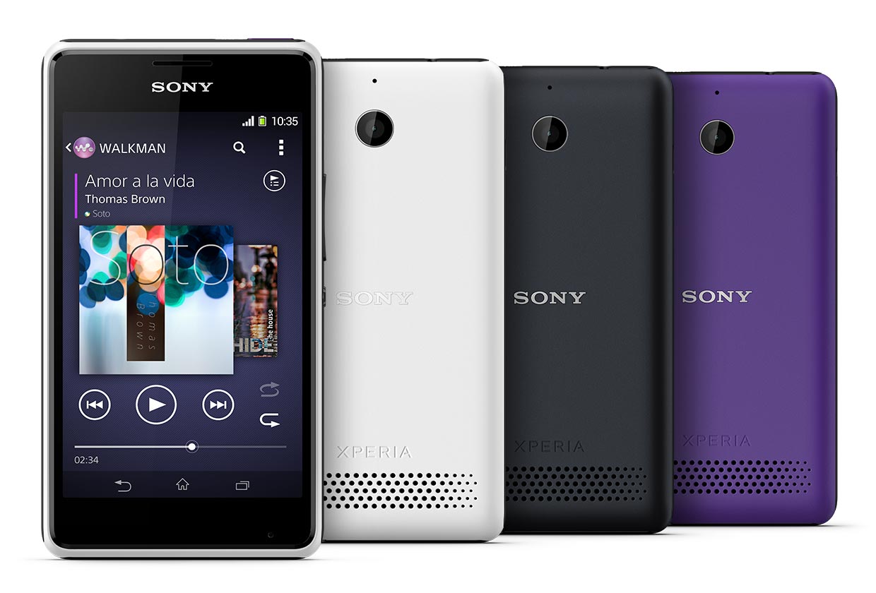 Xperia E1 and Xperia E1Dual launched with Snapdragon 200 Processor