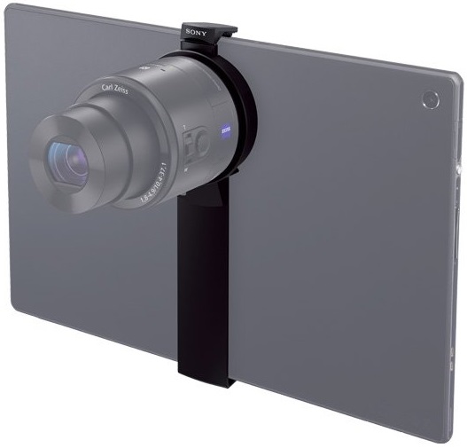 SPA-TA1 tablet attachment case mounted on Xperia Tablet Z