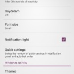 Xperia T LT30p Android 4.3 9.2.A.0.278 firmware - DayDream Screensaver settings