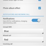 Xperia SP android 4.3 12.1.A.0.256 firmware - New Light Notification Settings