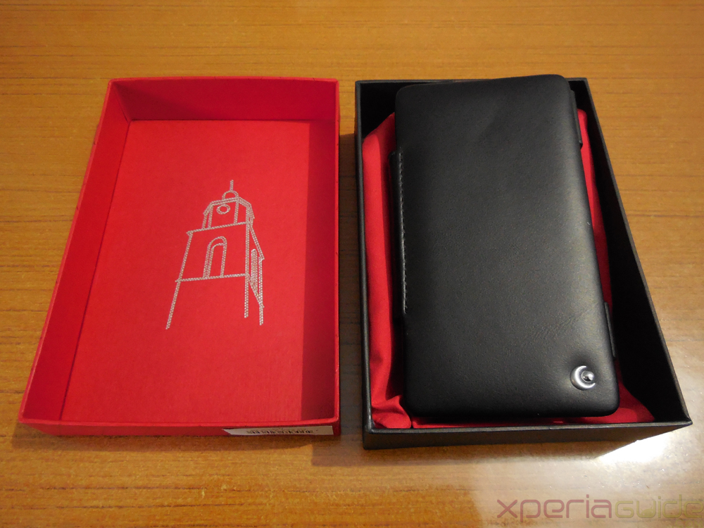 Xperia ZR Leather Flip Case from Noreve