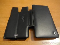 Xperia ZR Leather Flip Case from Noreve