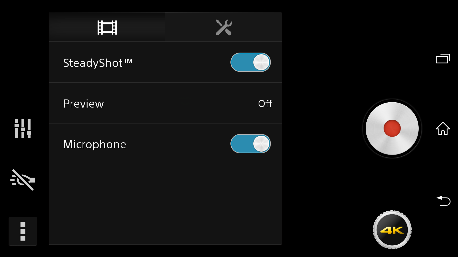 Sony D6503 Sirius 4K Video App Screenshots