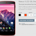 Buy Red Nexus 5 in India at Rs 32999 from Google Play Store Officially