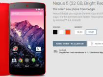 Buy Red Nexus 5 in India at Rs 32999