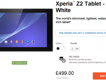 Pre-Order Xperia Z2 Tablet in UK