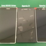 White Sony D6503 Sirius vs Xperia Z1 vs Xperia Z Real Pics Comparison Leaked