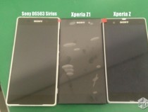 Sony D6503 Sirius vs Xperia Z1 vs Xperia Z Real Pics Comparison