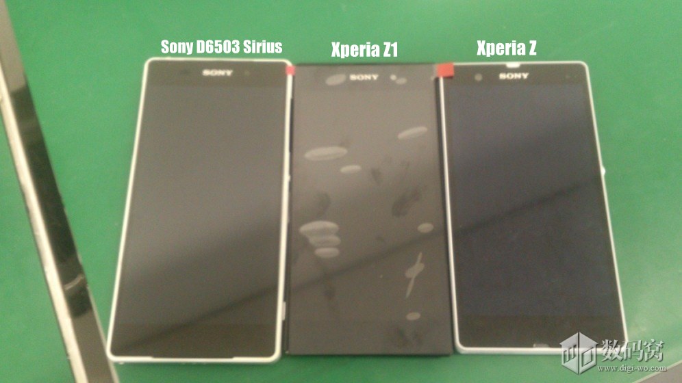 Sony D6503 Sirius vs Xperia Z1 vs Xperia Z Real Pics Comparison 