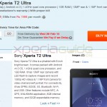 Xperia T2 Ultra available in India at price INR 32000 officially