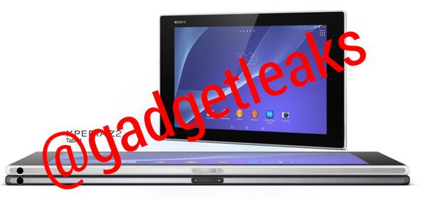 Xperia Z2 Tablet Leaked