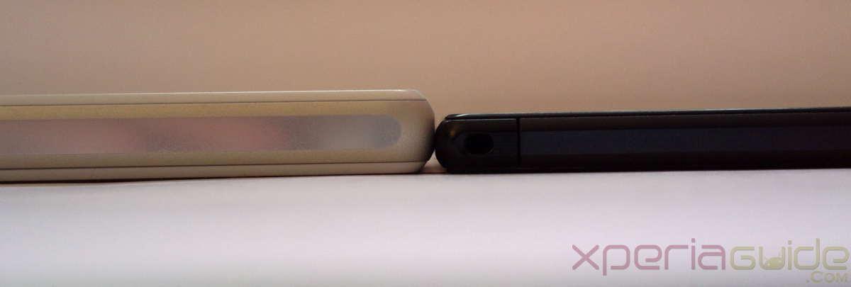 Z Ultra vs Z1 Compact size