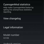 Xperia L unofficial CyanogenMod 11 Android 4.4.2 KitKat ROM available