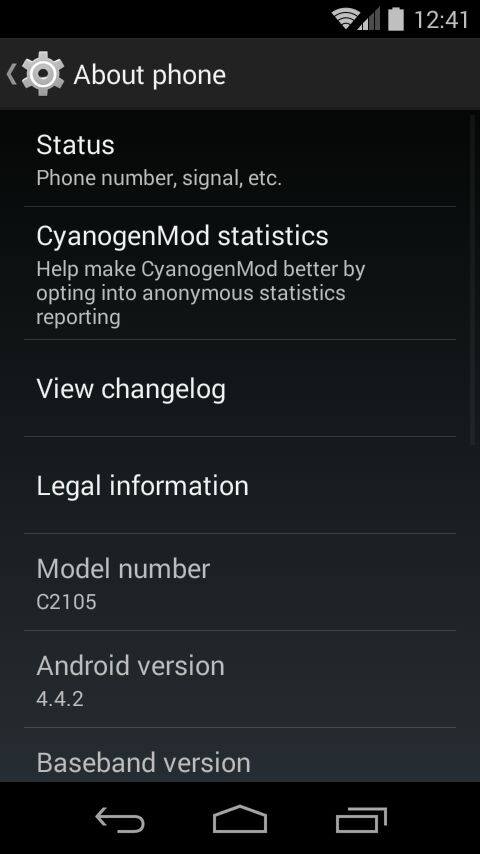 Xperia L CyanogenMod 11 ROM