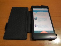 Xperia Z1 Leather Flip Case from Noreve