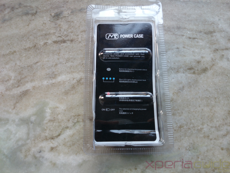 Xperia Z1 3000mAh Mugen Power Battery Case Back Package