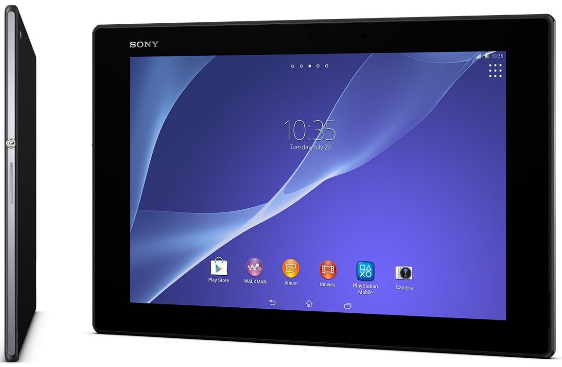 10.1" FHD screen Xperia Z2 Tablet