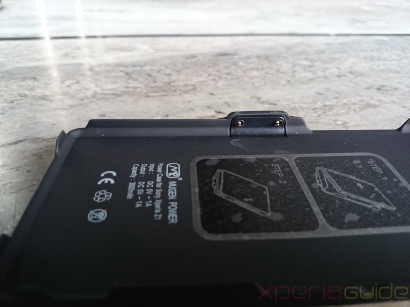 3000mAh Mugen Xperia Z1 Case