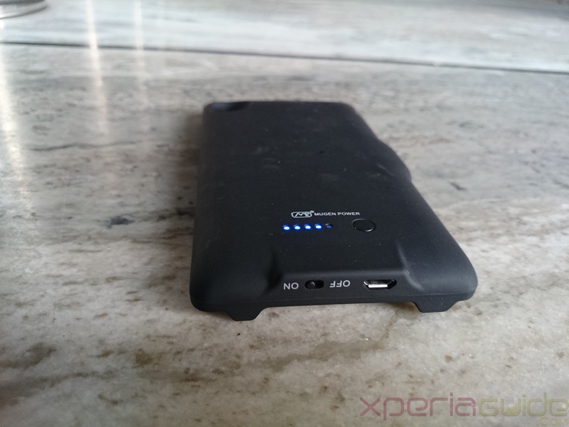 [ REVIEW ] Xperia Z1 3000mAh Mugen Power Battery Case
