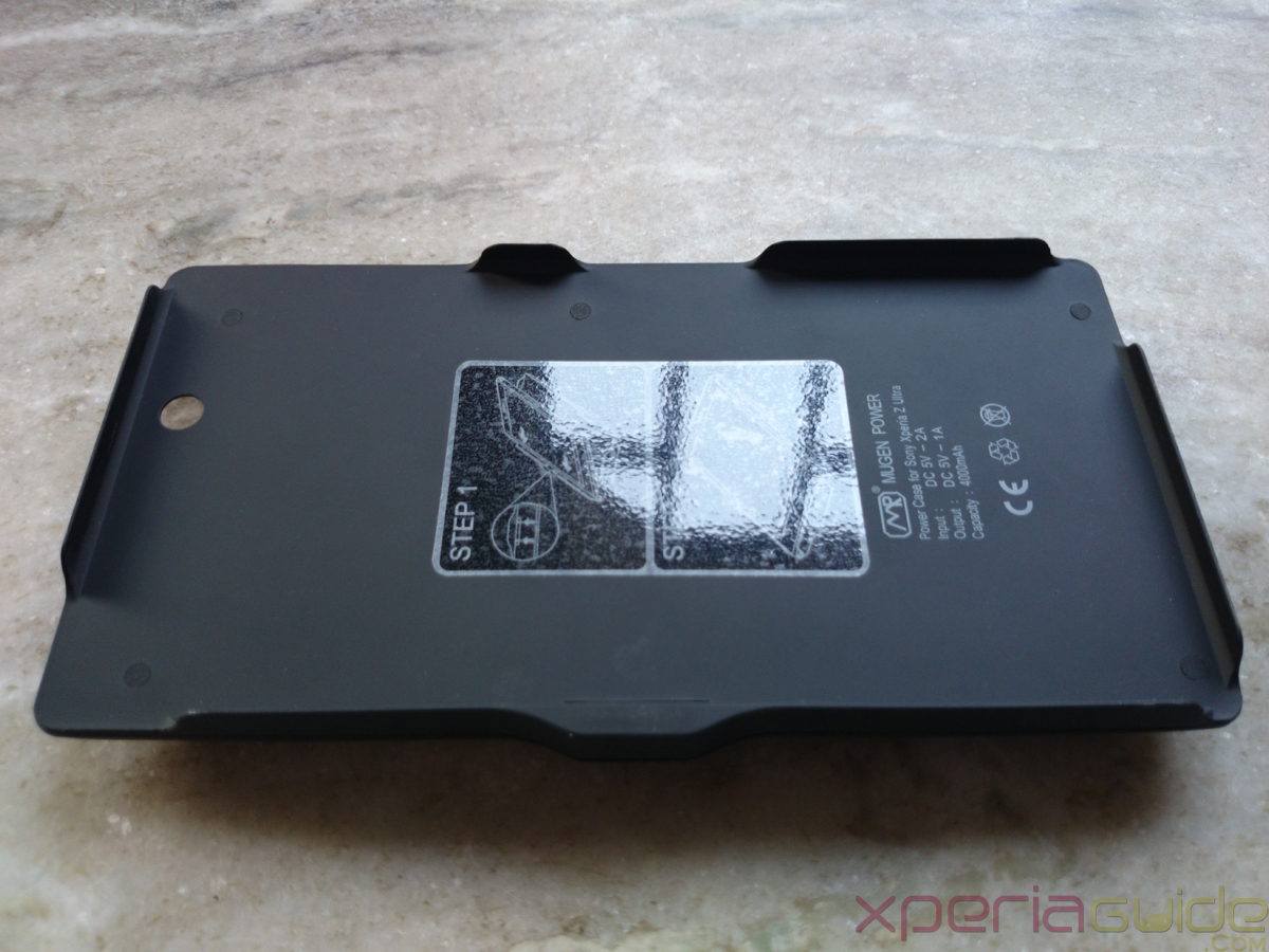 Xperia Z Ultra 4000mAh Mugen Power Battery Case Review