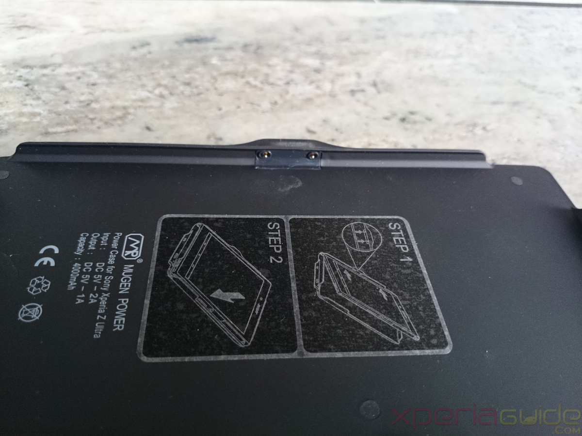 Magnetic Dock pins of Xperia Z Ultra Mugen Power case