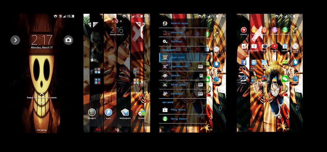 Xperia One Piece Theme