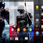 Install Xperia Robocop custom theme on Android 4.3 devices