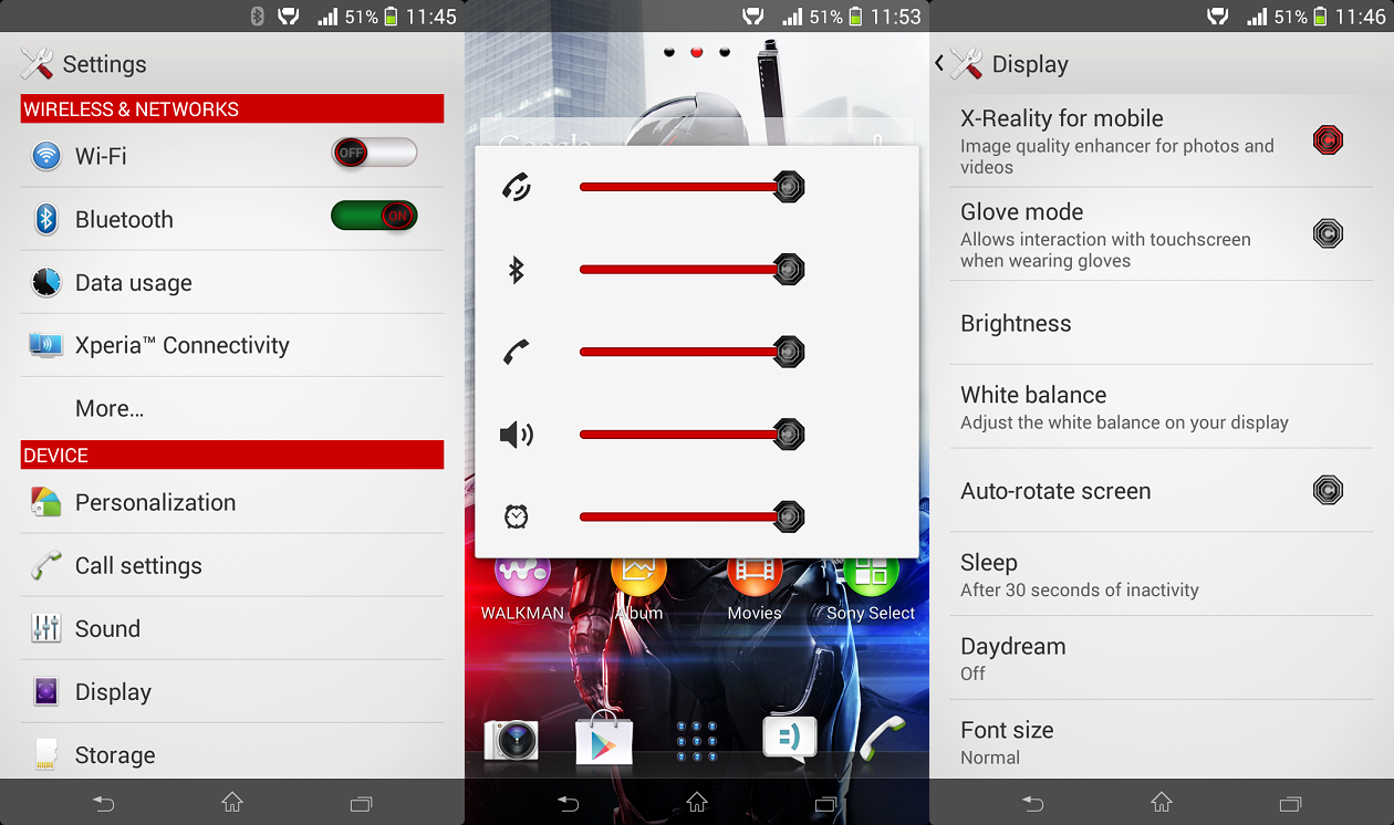 Xperia Robocop theme