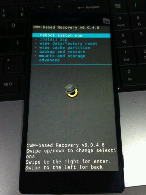 Xperia T2 Ultra Dual Install CWM Recovery