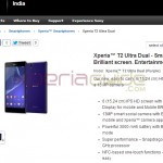 Xperia T2 Ultra Dual officially launched in India at price Rs. 25990