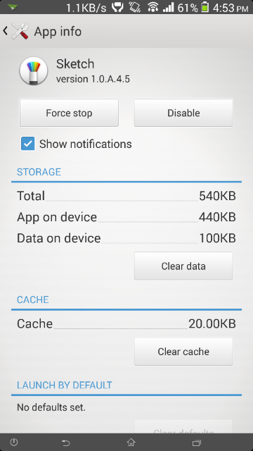 Xperia Z2 Sketch 1.0.A.4.5 version