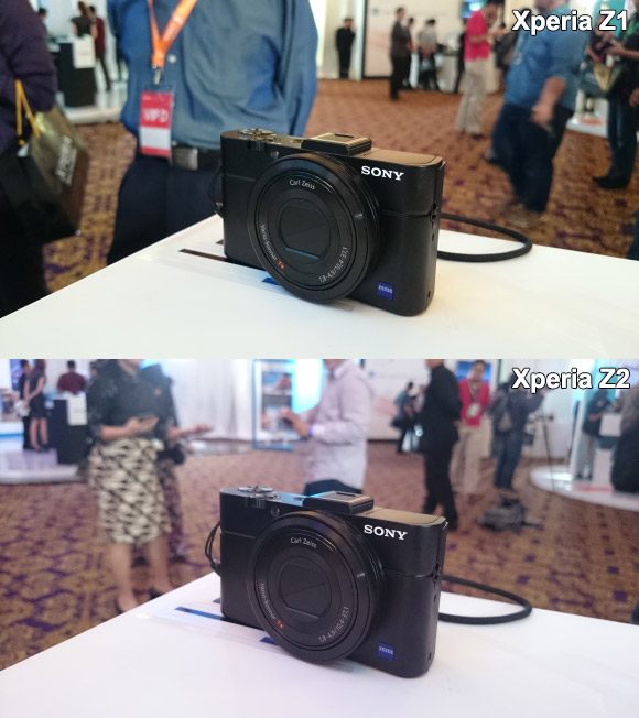 Z1 vs Xperia Z2 Comparison pics Z1 vs Xperia Z2 Comparison pics