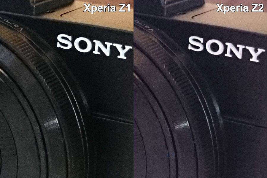 Z1 vs Z2 Camera comparison without flash