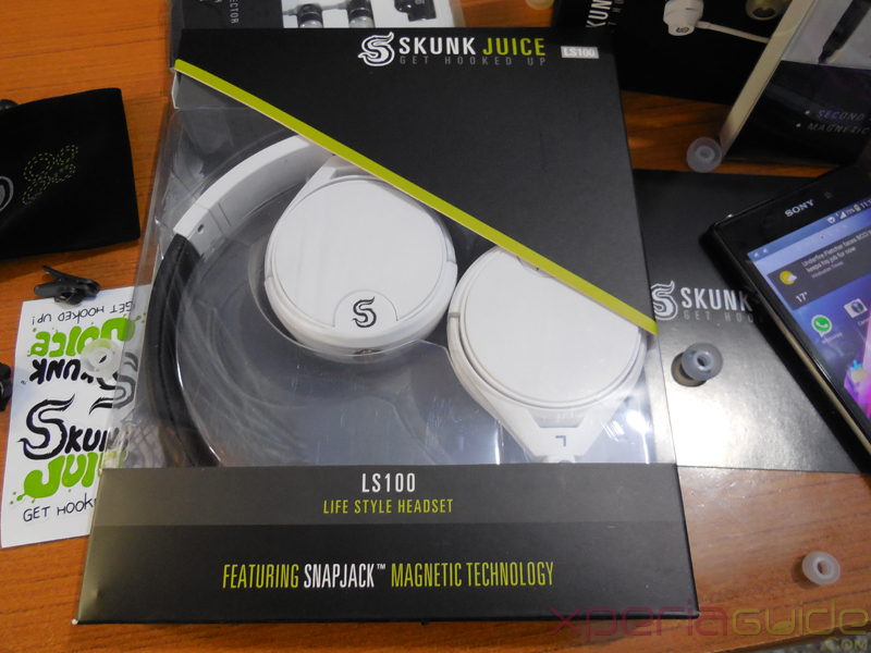 Skunk Juice LS-100 HeadPhones Box