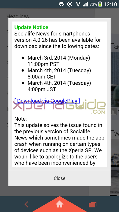 Socialife News app 4.0.26 version