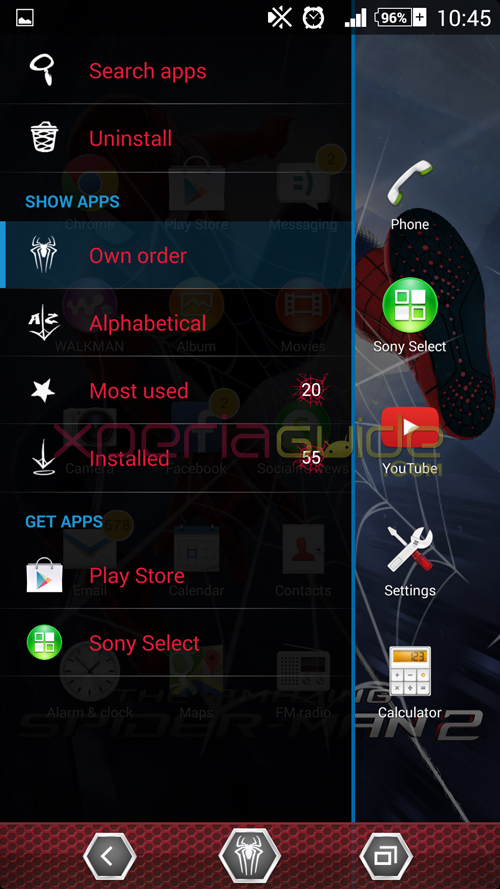 XPERIA™ The Amazing Spiderman2® Theme 1.2.0 APK Download by Sony