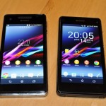 Xperia Z1 Compact Vs Xperia V Display Comparison Photos