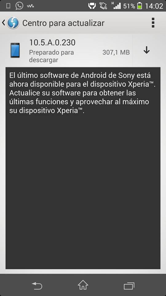 10.5.A.0.230 firmware Xperia Z