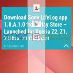 Install Fast Recent Apps Switcher Small App on Xperia device