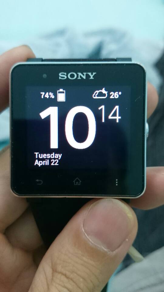 SmartWatch 2 1.0.B.4.152 1.0.A.4.11 update