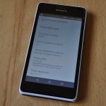 Xperia E1 20.0.A.1.21 firmware minor bug fixing update rolling