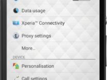 Xperia GentleMan custom theme