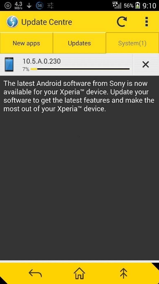 Xperia Z 10.5.A.0.230 firmware