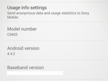 Xperia Z Leaked 10.5.A.0.227 firmware KitKat