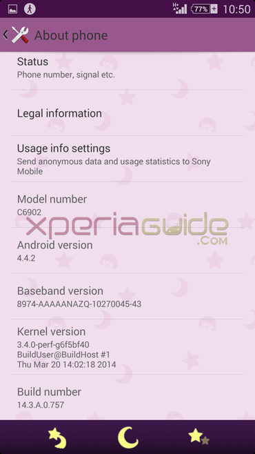 Xperia Theme Bestfriends 