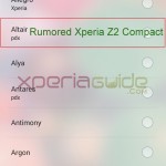 Xperia Altair name spotted in Xperia Z1 Ringtones list with other Xperia devices – Coincidence or Nomenclature ?